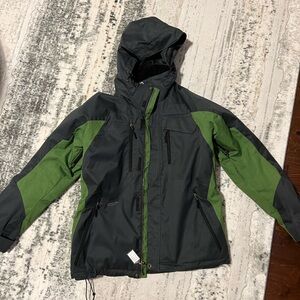 Obermeyer Black and Green Jacket